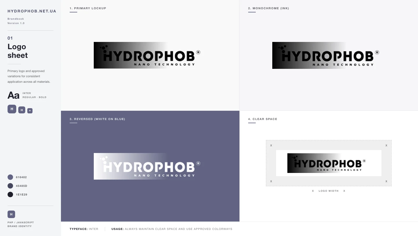 Hydrophob.net.ua — eCommerce-лендинг