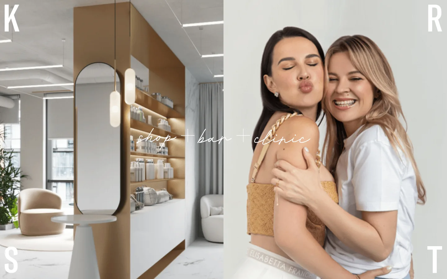 Krasota — shop + bar + clinic