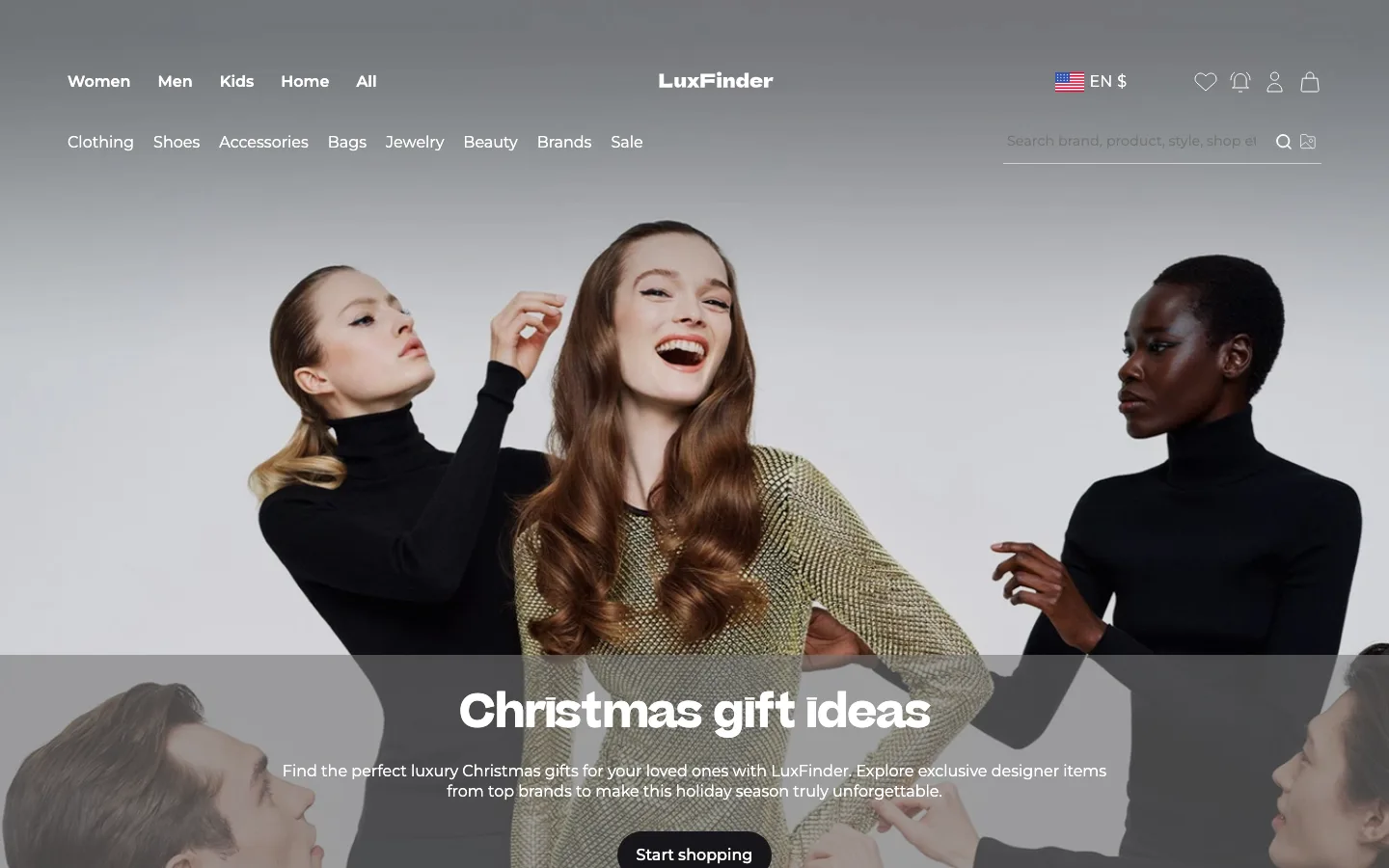 LuxFinder — luxury маркетплейс