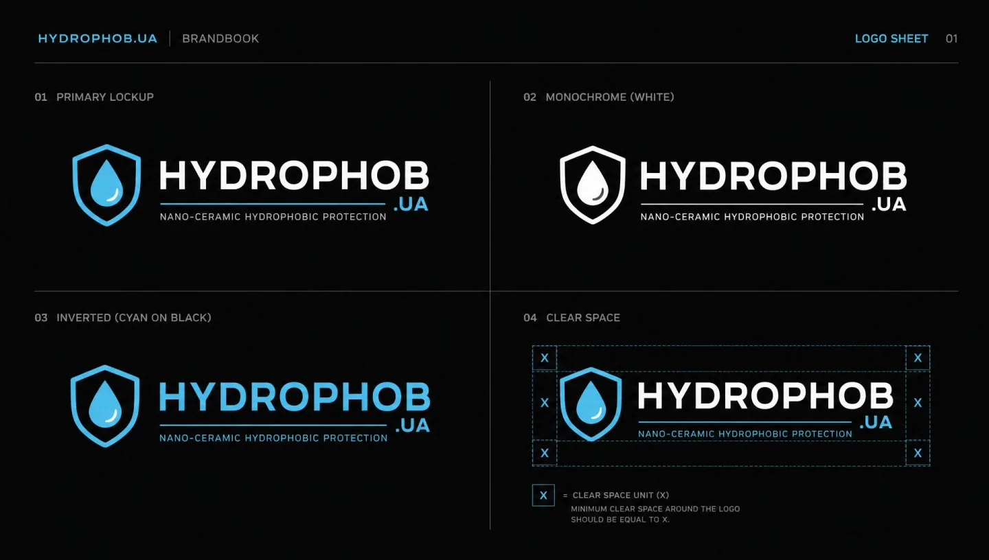 Hydrophob.ua — сайт-каталог — скріншот 1
