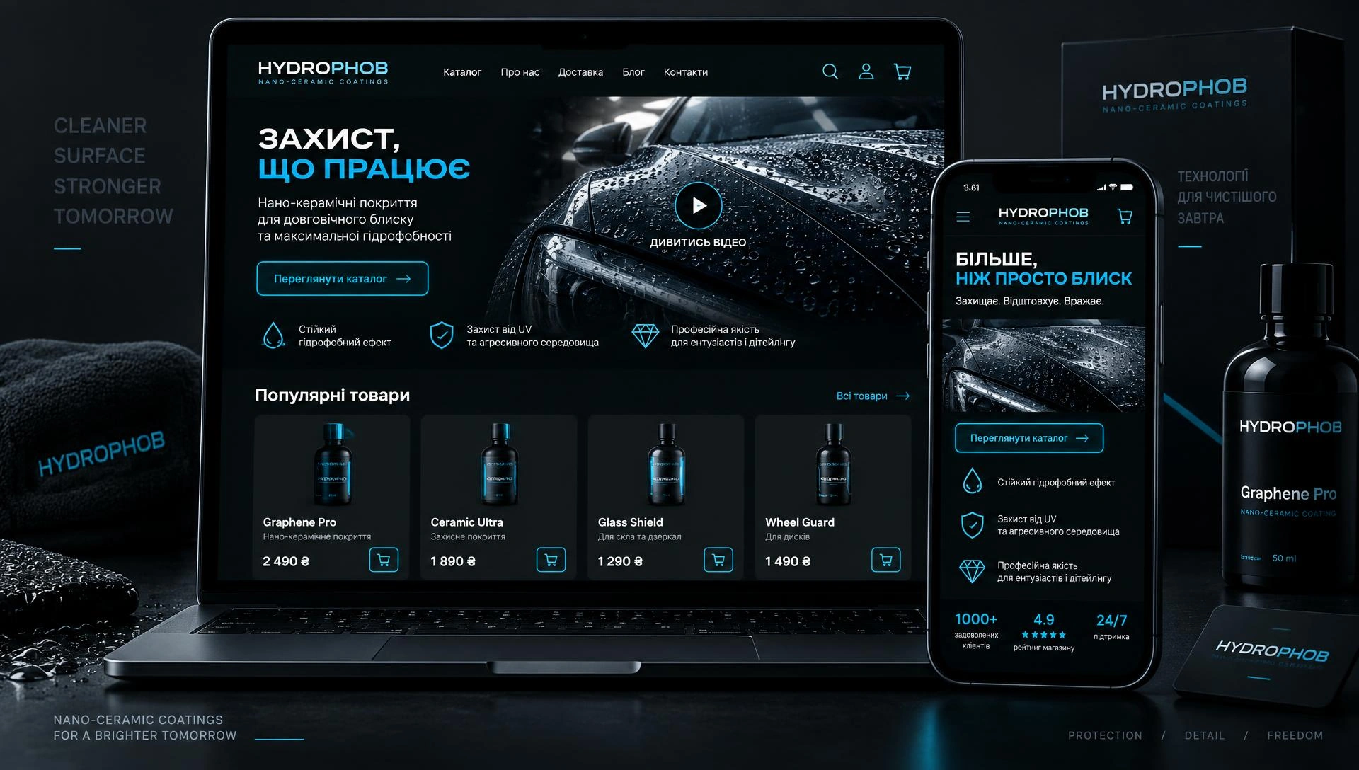Hydrophob.net.ua — інтернет-магазин