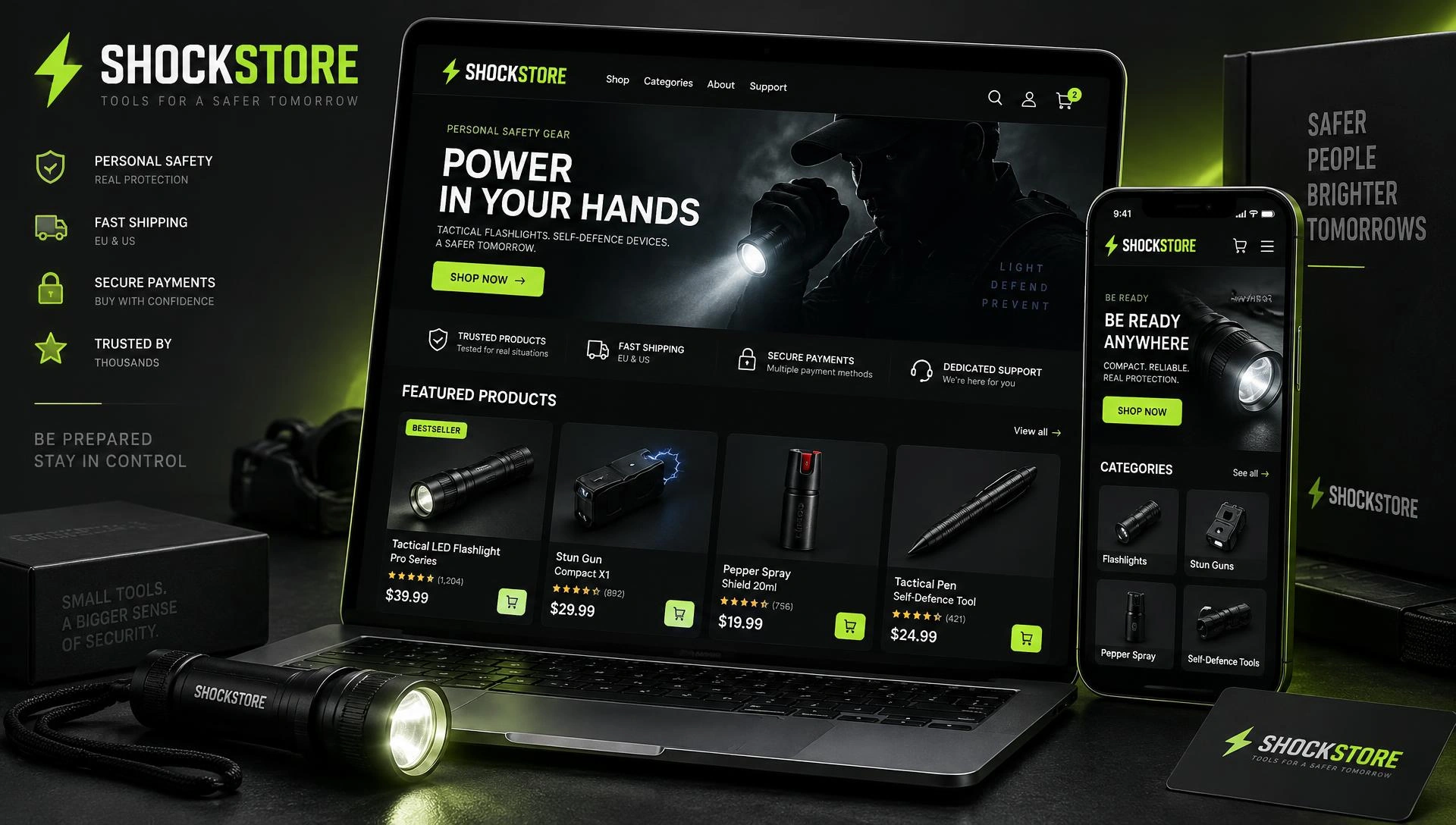 ShockStore — магазин засобів самозахисту — screenshot 3